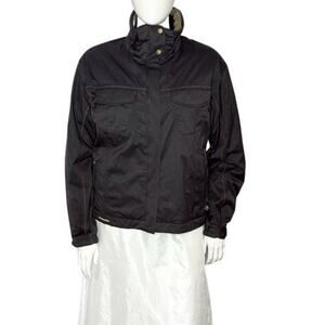 Columbia Titanium Omni-Tech Jacket Womens XL Interchange Full Zip Black‎